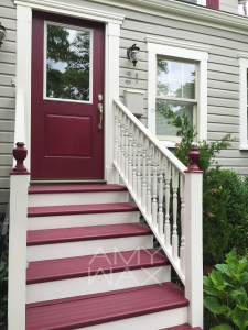 Amy Wax exterior paint colors red door color scheme