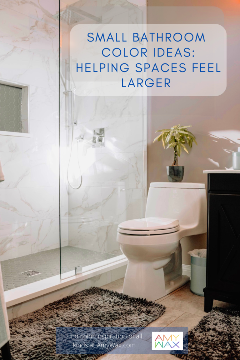 Small Bathroom Color Ideas: Helping Spaces Feel Larger - Amy Wax