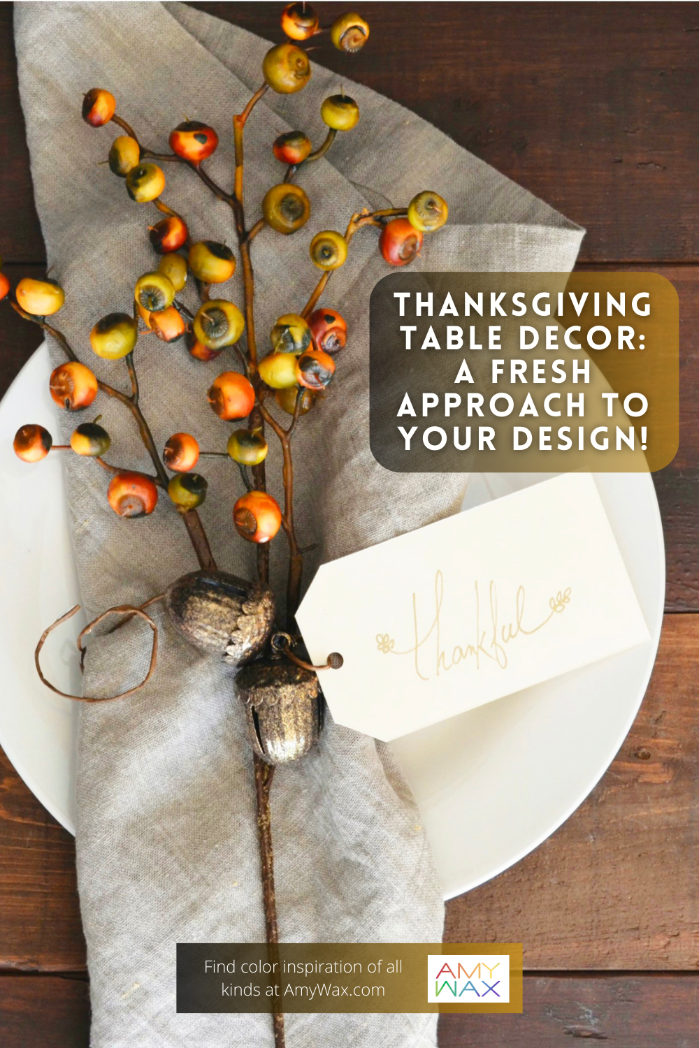 thanksgiving table decor