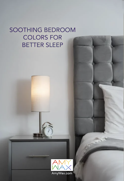 bedroom colors for better sleep
