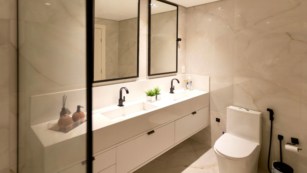 Monochrome Bathroom Design: Making Small Spaces Feel Bigger & Better!