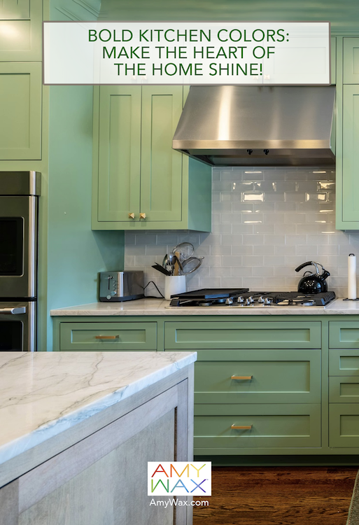 bold kitchen colors