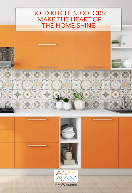 bold kitchen colors