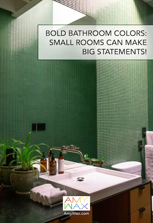 bold bathroom colors