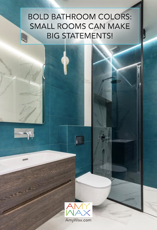 bold bathroom colors